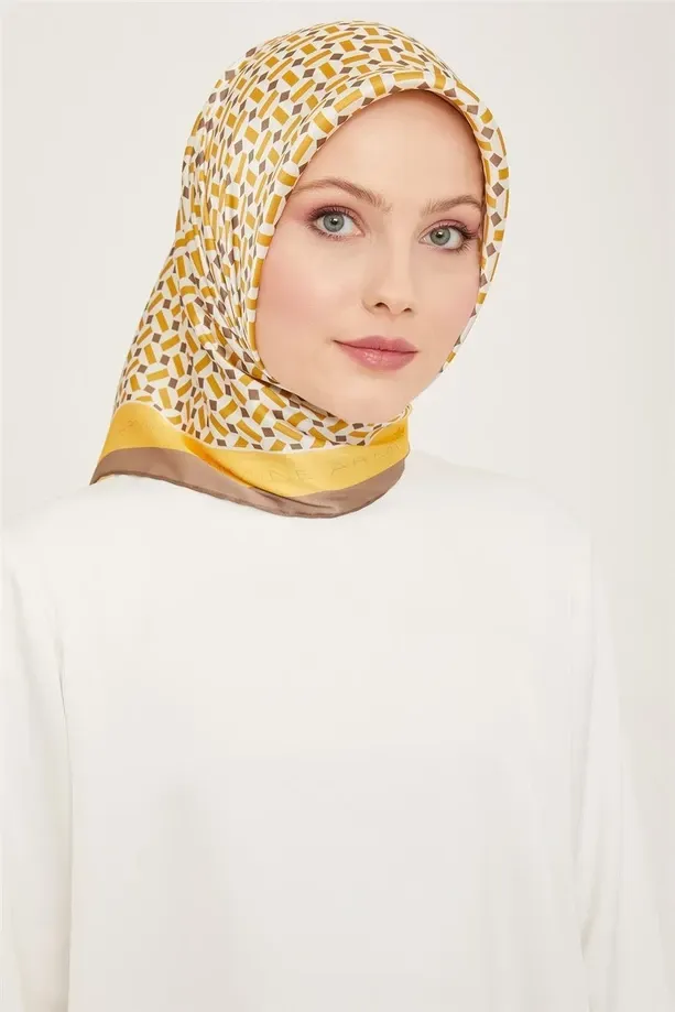 Armine İpek Eşarp 2024 İlkbahar-Yaz - 9151D-02- Sura