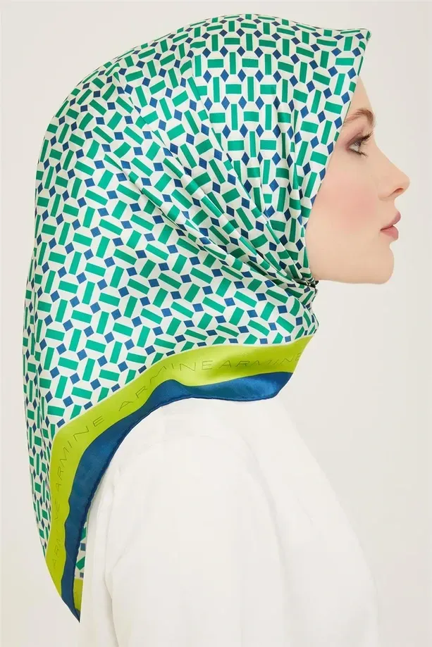 Armine İpek Eşarp 2024 İlkbahar-Yaz - 9151D-01- Sura