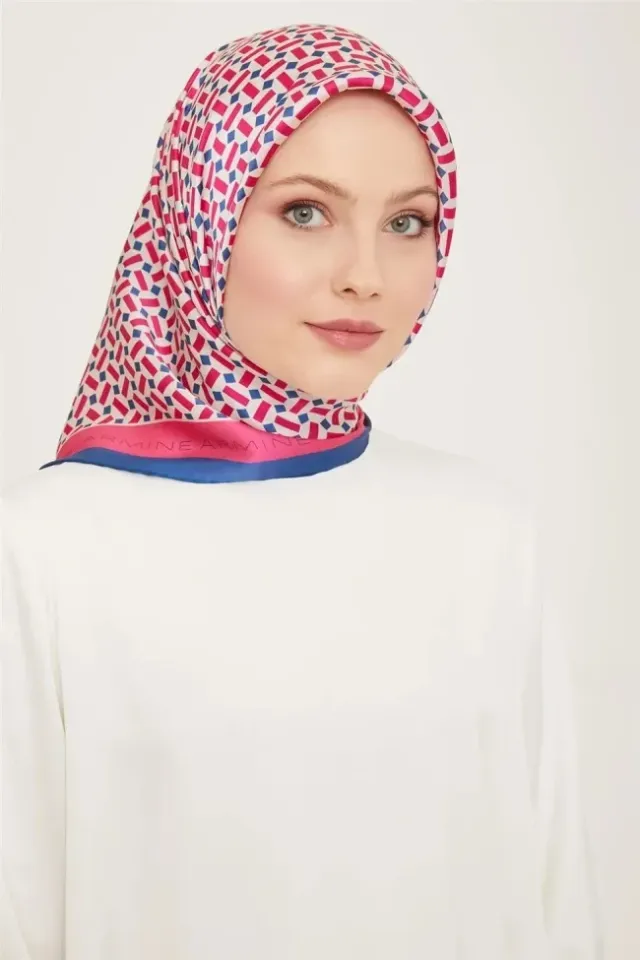 Armine İpek Eşarp 2024 İlkbahar-Yaz - 9151D-03- Sura