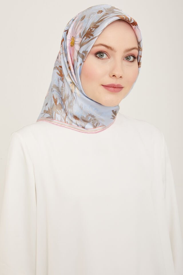 Armine İpek Eşarp 2024 İlkbahar-Yaz - 9129D-07 - Tivil