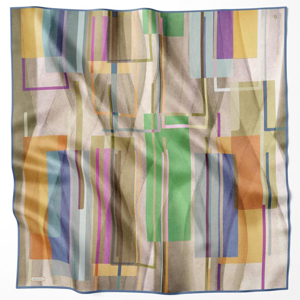 Armine İpek Eşarp 2024 İlkbahar-Yaz - 9147D-37 - Sura