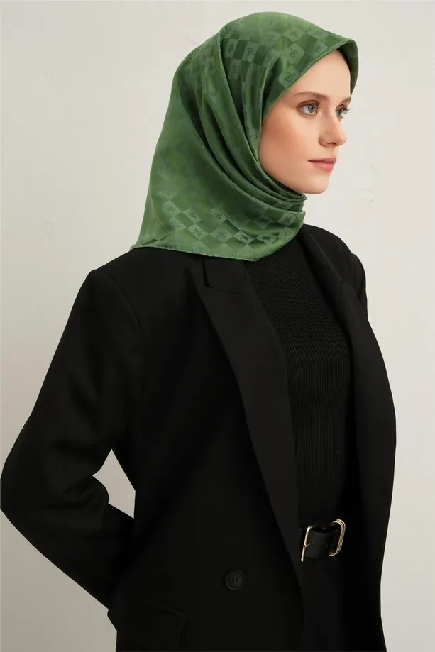 Armine Jakarlı İpek Pamuk Eşarp 249917