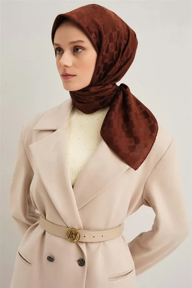 Armine Jakarlı İpek Pamuk Eşarp 249920