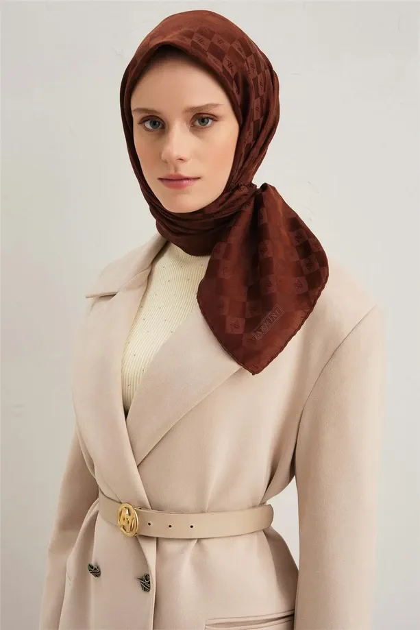 Armine Jakarlı İpek Pamuk Eşarp 249920