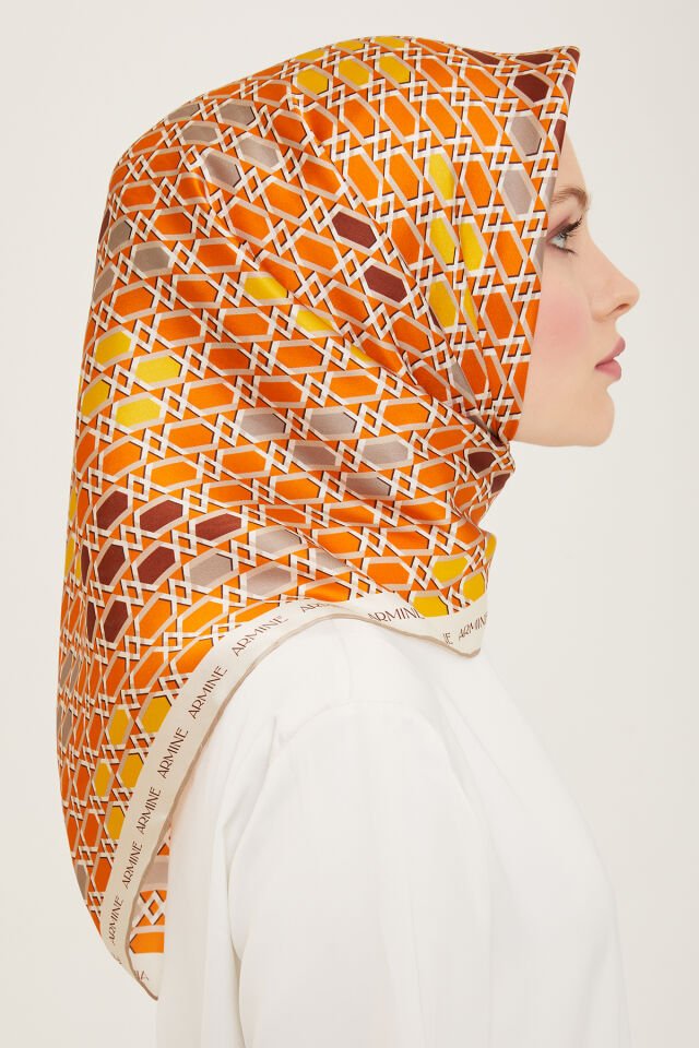Armine İpek Eşarp 2024 İlkbahar-Yaz - 9144D-34 - Sura