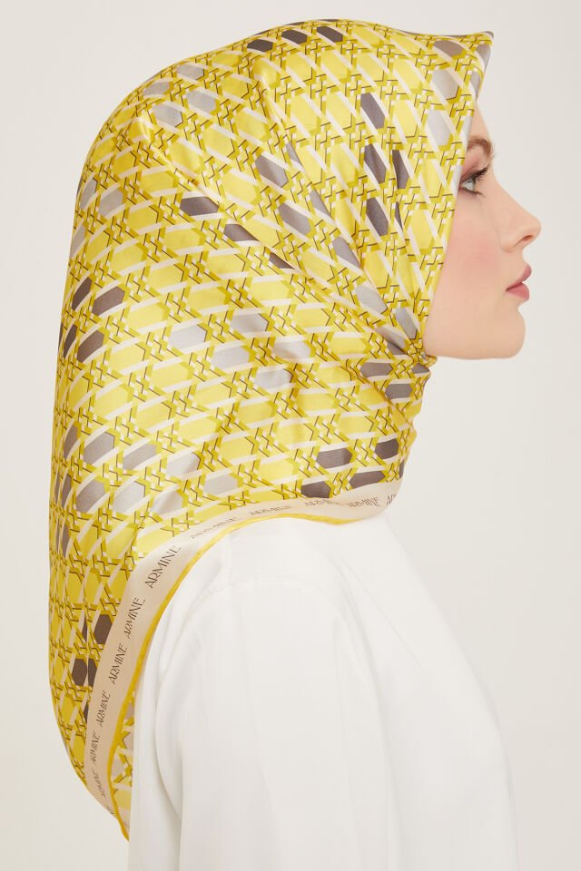 Armine İpek Eşarp 2024 İlkbahar-Yaz - 9144D-83 - Sura