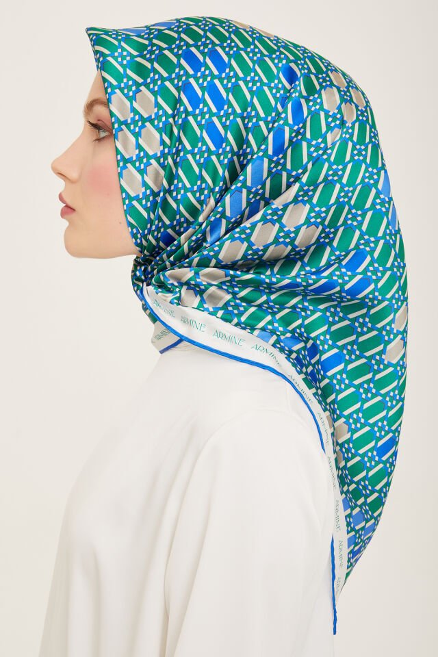 Armine İpek Eşarp 2024 İlkbahar-Yaz - 9144D-84 - Sura