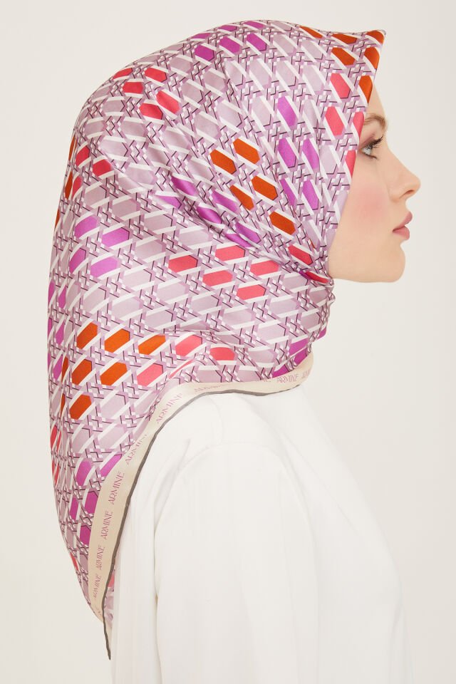 Armine İpek Eşarp 2024 İlkbahar-Yaz - 9144D-36 - Sura