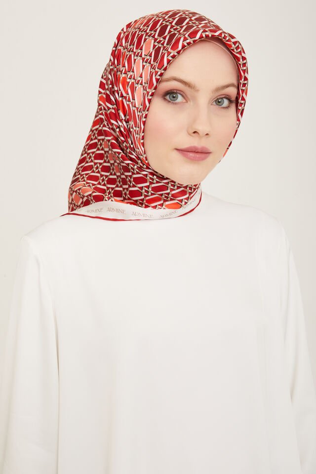 Armine İpek Eşarp 2024 İlkbahar-Yaz - 9144D-06 - Tivil