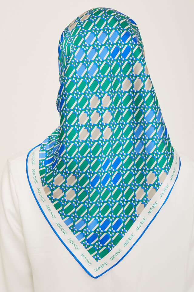 Armine İpek Eşarp 2024 İlkbahar-Yaz - 9144D-84 - Tivil