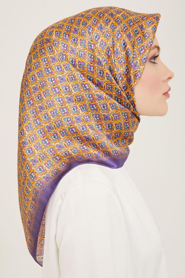 Armine İpek Eşarp 2024 İlkbahar-Yaz - 9134D-33 - Sura