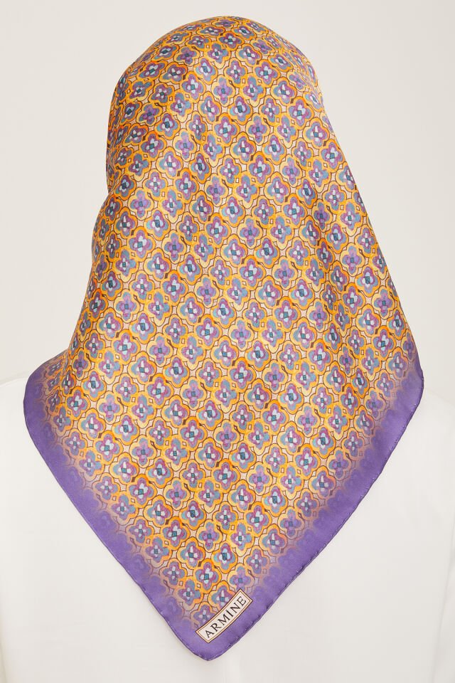 Armine İpek Eşarp 2024 İlkbahar-Yaz - 9134D-33 - Sura