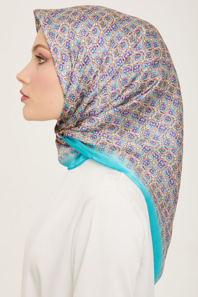 Armine İpek Eşarp 2024 İlkbahar-Yaz - 9134D-36 - Tivil