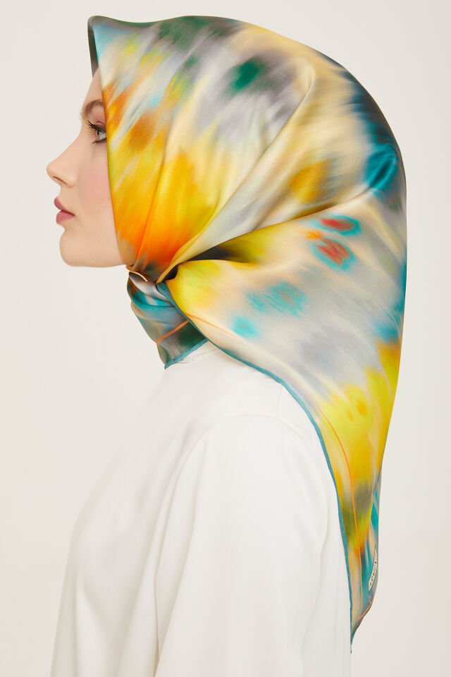 Armine İpek Eşarp 2024 İlkbahar-Yaz - 9136D-82 - Sura