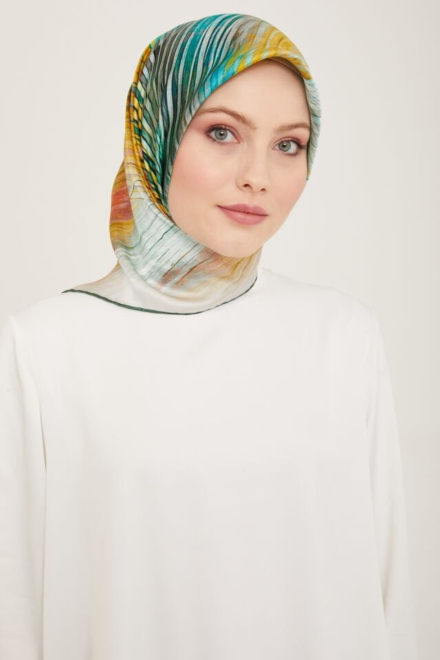 Armine İpek Eşarp 2024 İlkbahar-Yaz - 9143D-83 - Sura