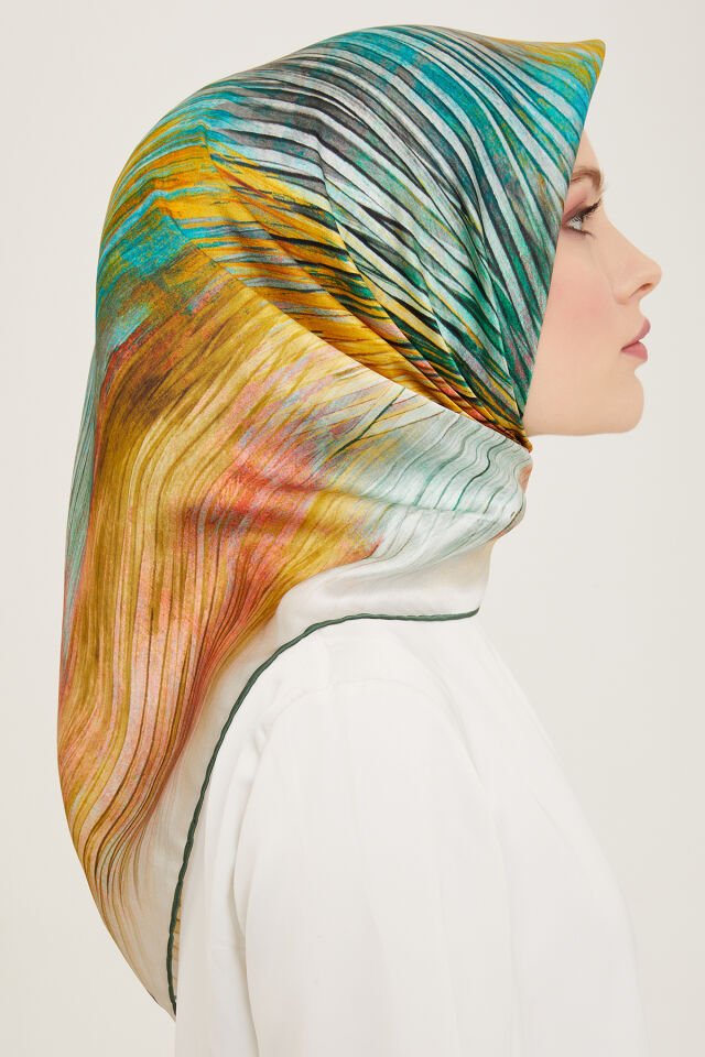 Armine İpek Eşarp 2024 İlkbahar-Yaz - 9143D-83 - Sura