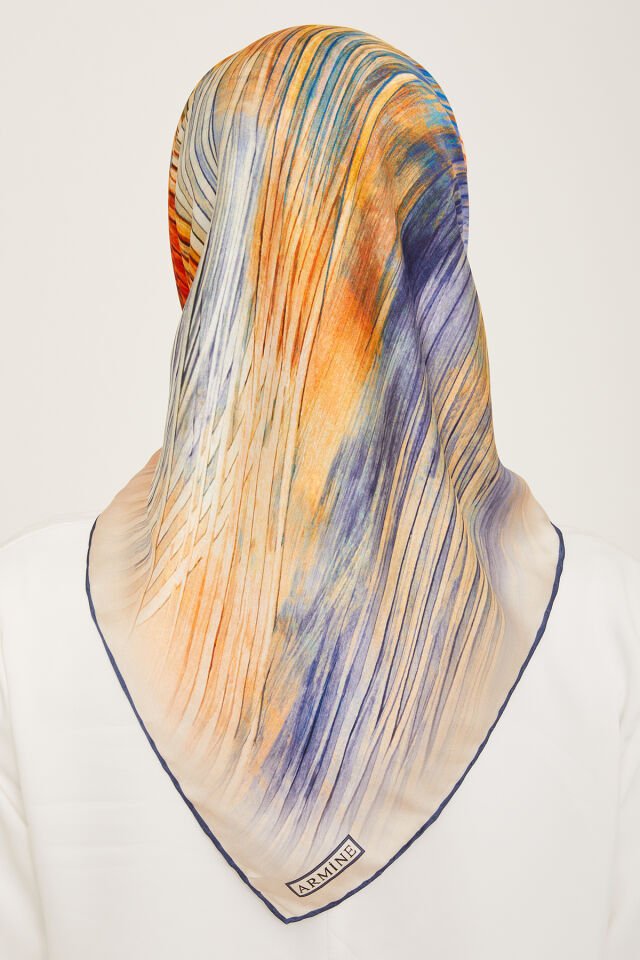 Armine İpek Eşarp 2024 İlkbahar-Yaz - 9143D-31 - Tivil