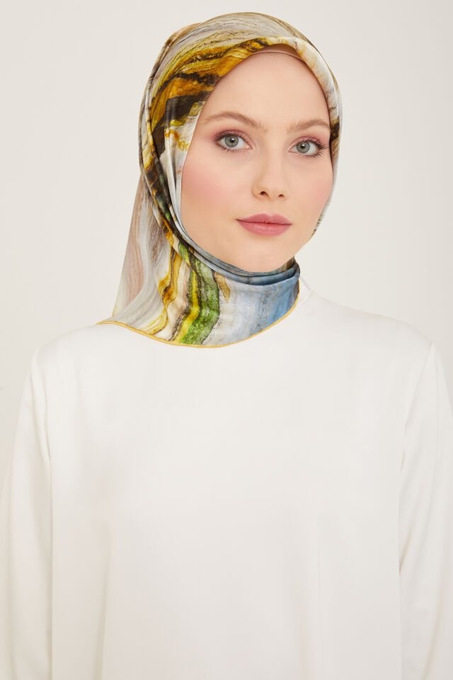 Armine İpek Eşarp 2024 İlkbahar-Yaz - 9102D-36 - Sura