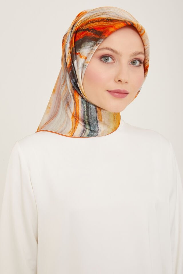 Armine İpek Eşarp 2024 İlkbahar-Yaz - 9102D-02 - Sura