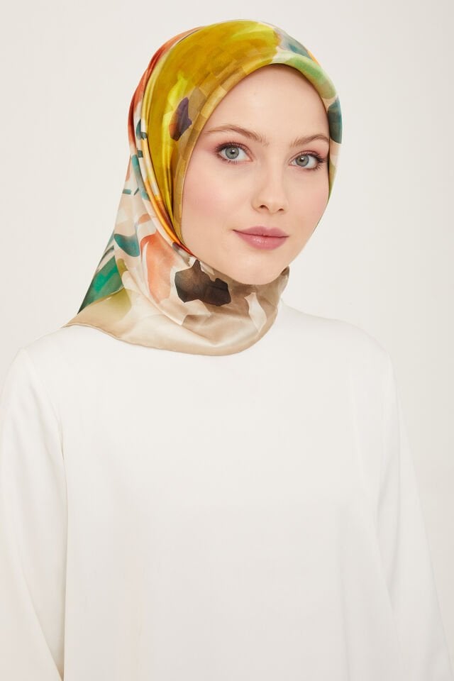 Armine İpek Eşarp 2024 İlkbahar-Yaz - 9103D-32 - Sura