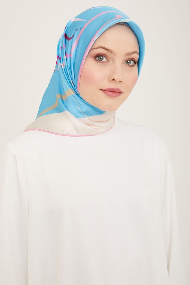 Armine İpek Eşarp 2024 İlkbahar-Yaz - 9115D-83 - Sura