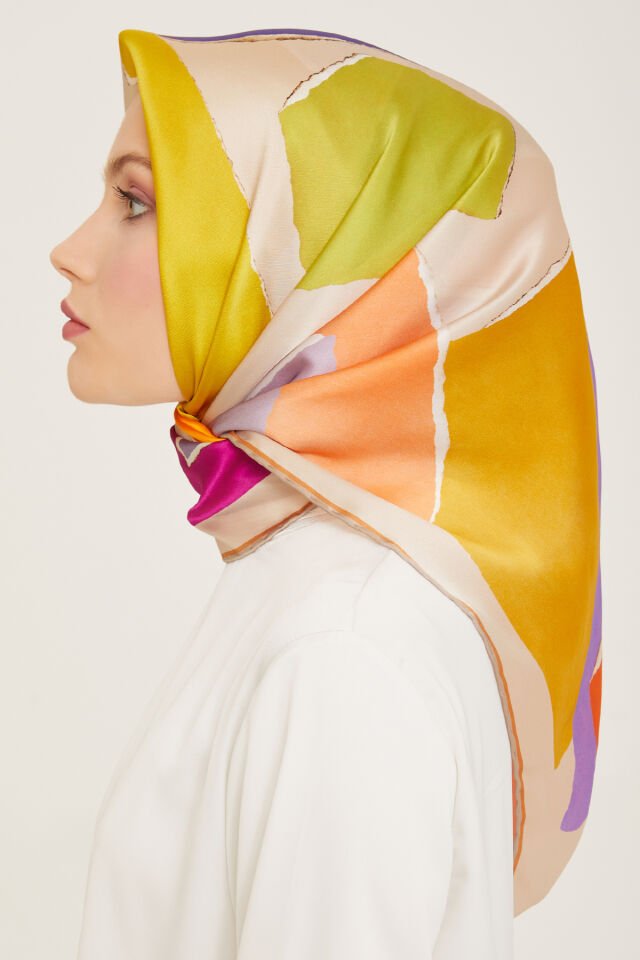 Armine İpek Eşarp 2024 İlkbahar-Yaz - 9125D-32 - Sura