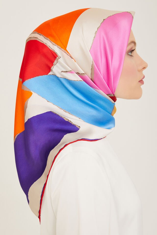 Armine İpek Eşarp 2024 İlkbahar-Yaz - 9125D-04 - Sura