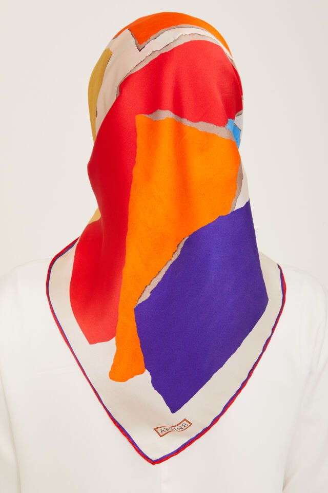 Armine İpek Eşarp 2024 İlkbahar-Yaz - 9125D-04 - Sura