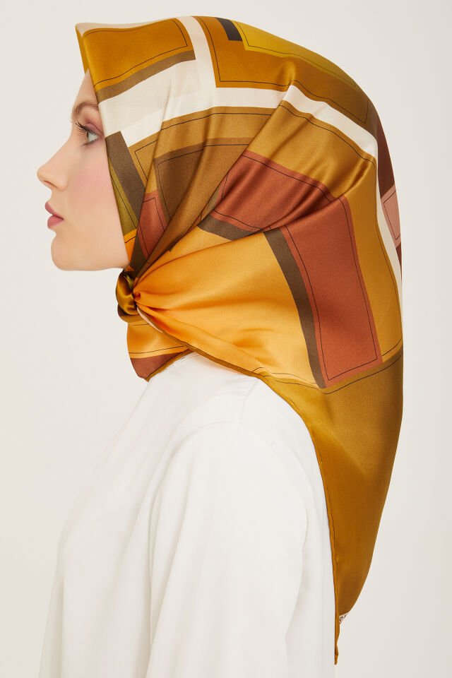 Armine İpek Eşarp 2024 İlkbahar-Yaz - 9122D-56 - Sura