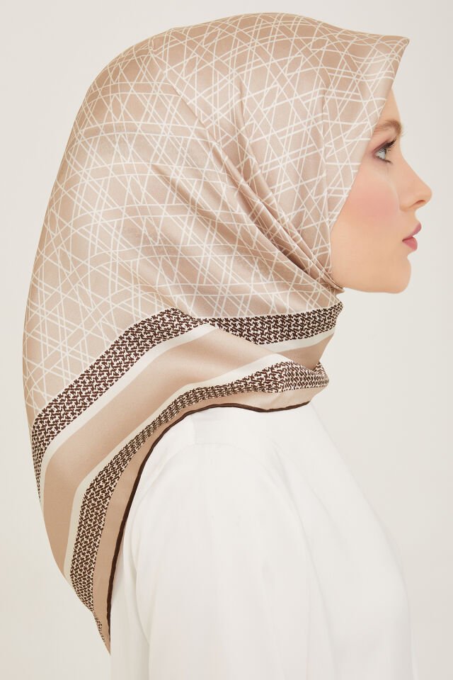 Armine İpek Eşarp 2024 İlkbahar-Yaz - 9167D-83 - Tivil