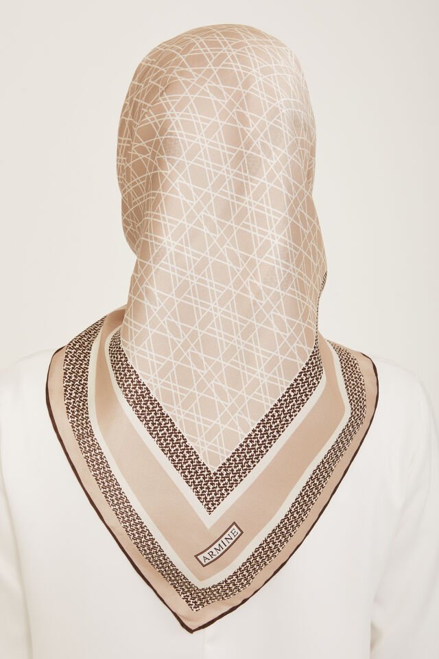 Armine İpek Eşarp 2024 İlkbahar-Yaz - 9167D-83 - Tivil