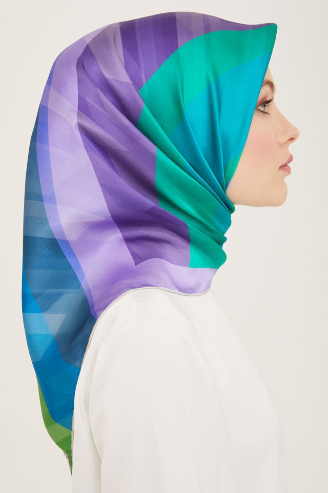 Armine İpek Eşarp 2024 İlkbahar-Yaz - 9137D-81 - Sura