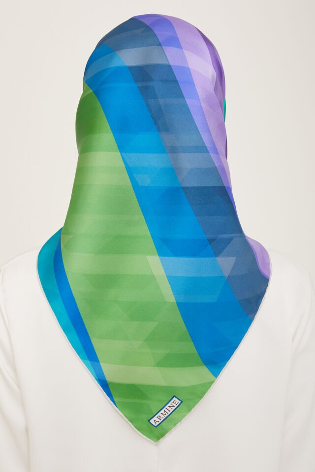 Armine İpek Eşarp 2024 İlkbahar-Yaz - 9137D-81 - Sura