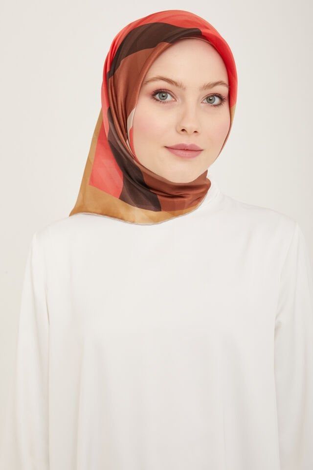 Armine İpek Eşarp 2024 İlkbahar-Yaz - 9137D-06 - Sura