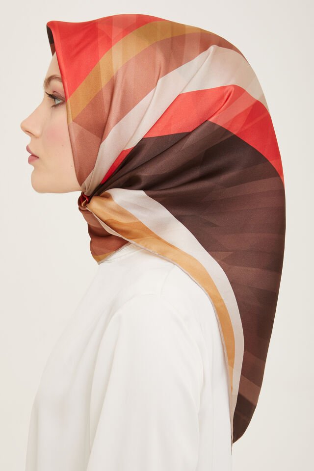 Armine İpek Eşarp 2024 İlkbahar-Yaz - 9137D-06 - Sura