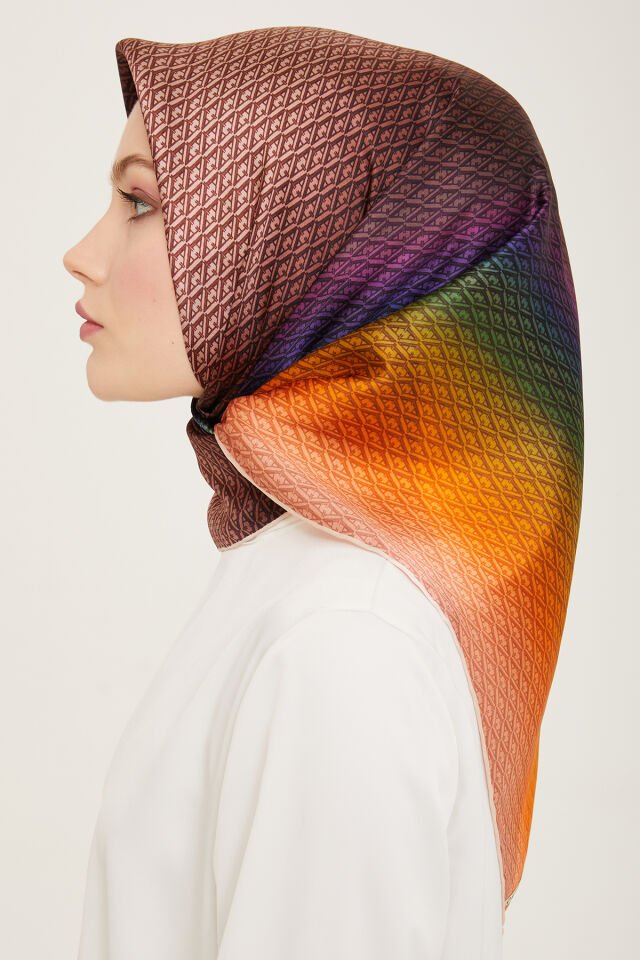 Armine İpek Eşarp 2024 İlkbahar-Yaz - 9104D-21 - Tivil