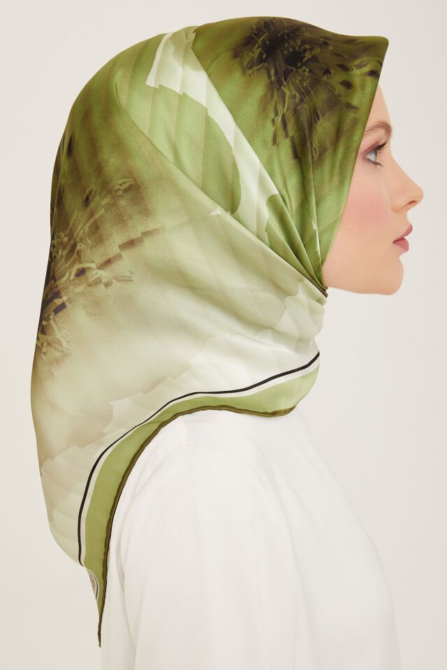 Armine İpek Eşarp 2024 İlkbahar-Yaz - 9100D-05- Sura