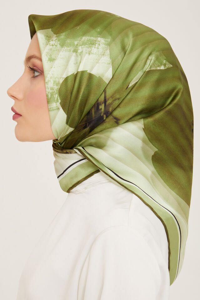 Armine İpek Eşarp 2024 İlkbahar-Yaz - 9100D-05- Sura