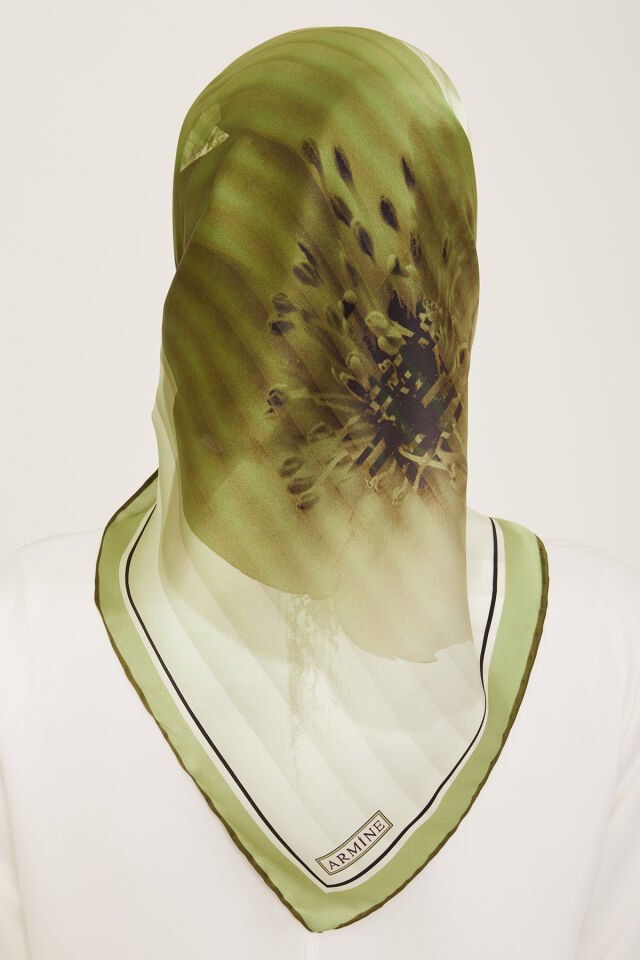 Armine İpek Eşarp 2024 İlkbahar-Yaz - 9100D-05- Sura