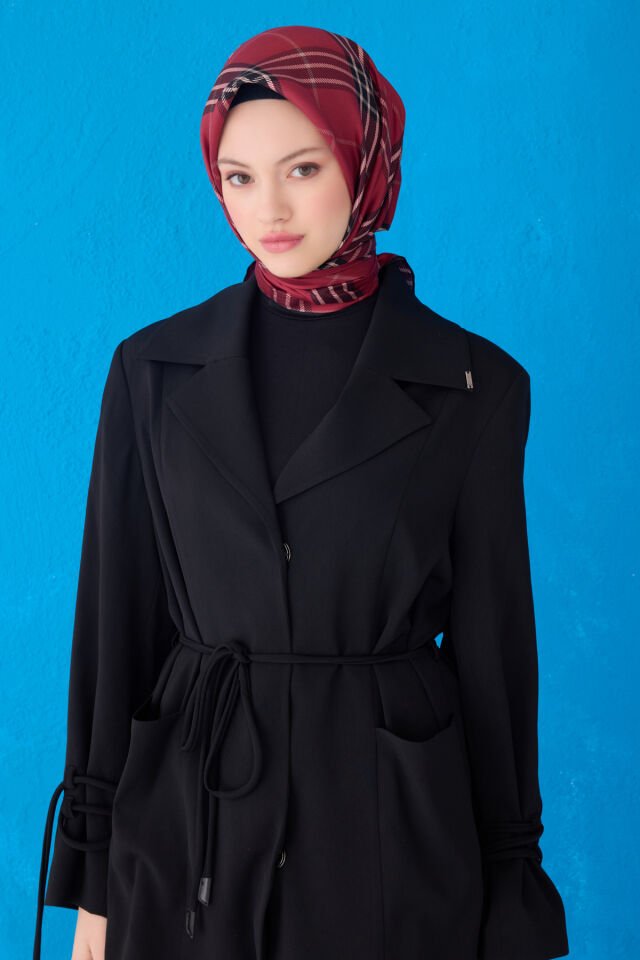 Belli İpek Eşarp 2025 İlkbahar-Yaz - 4122D-54 - Tivil