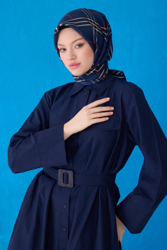 Belli İpek Eşarp 2025 İlkbahar-Yaz - 4122D-52 - Tivil