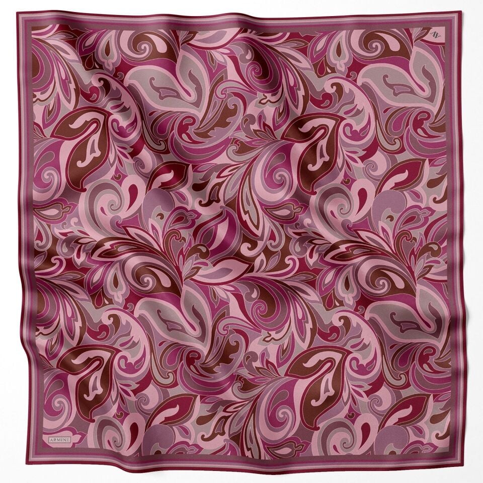 Armine İpek Eşarp 2025 İlkbahar-Yaz - 9323D-83 - Tivil