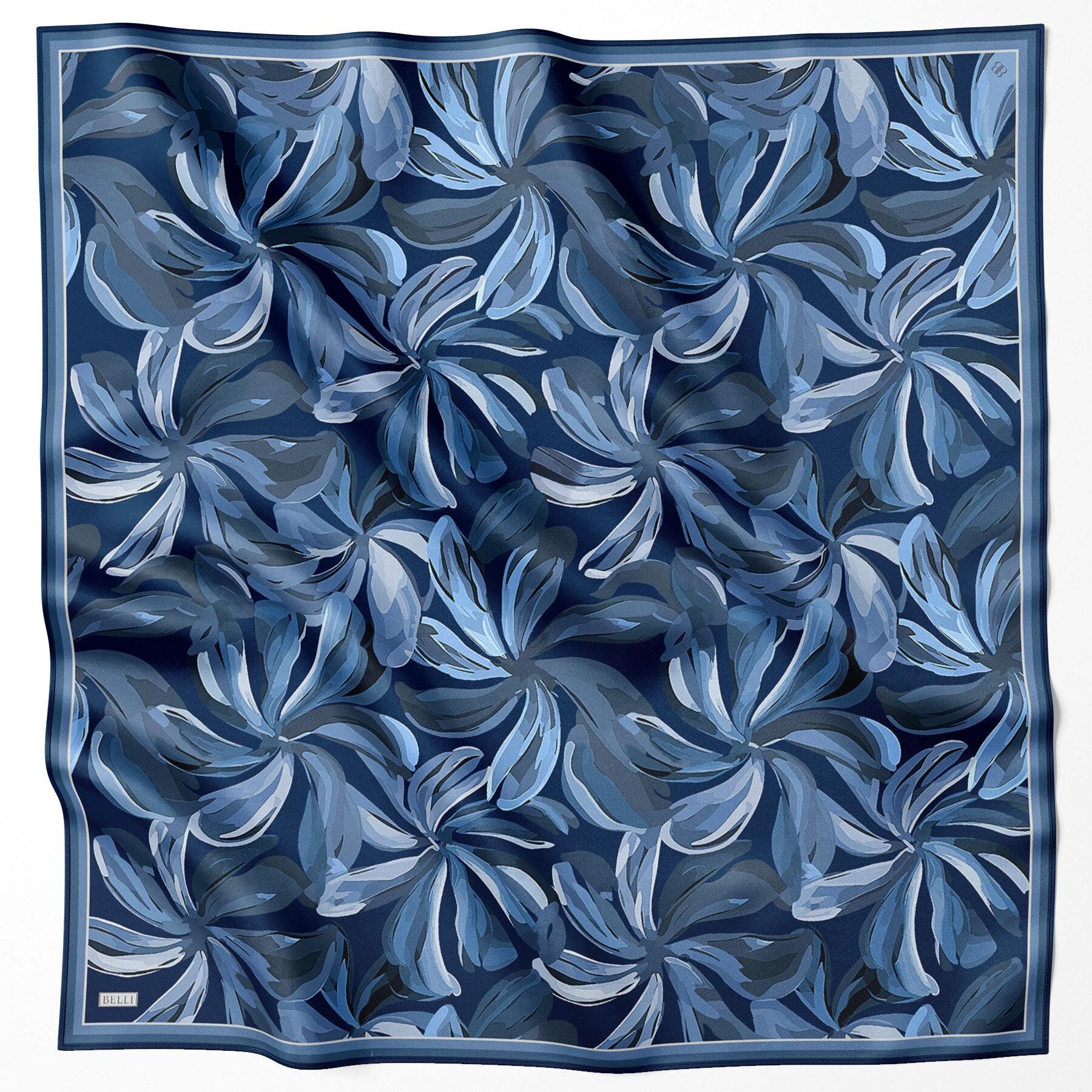 Belli İpek Eşarp 2025 İlkbahar-Yaz - 4107D-86 - Tivil