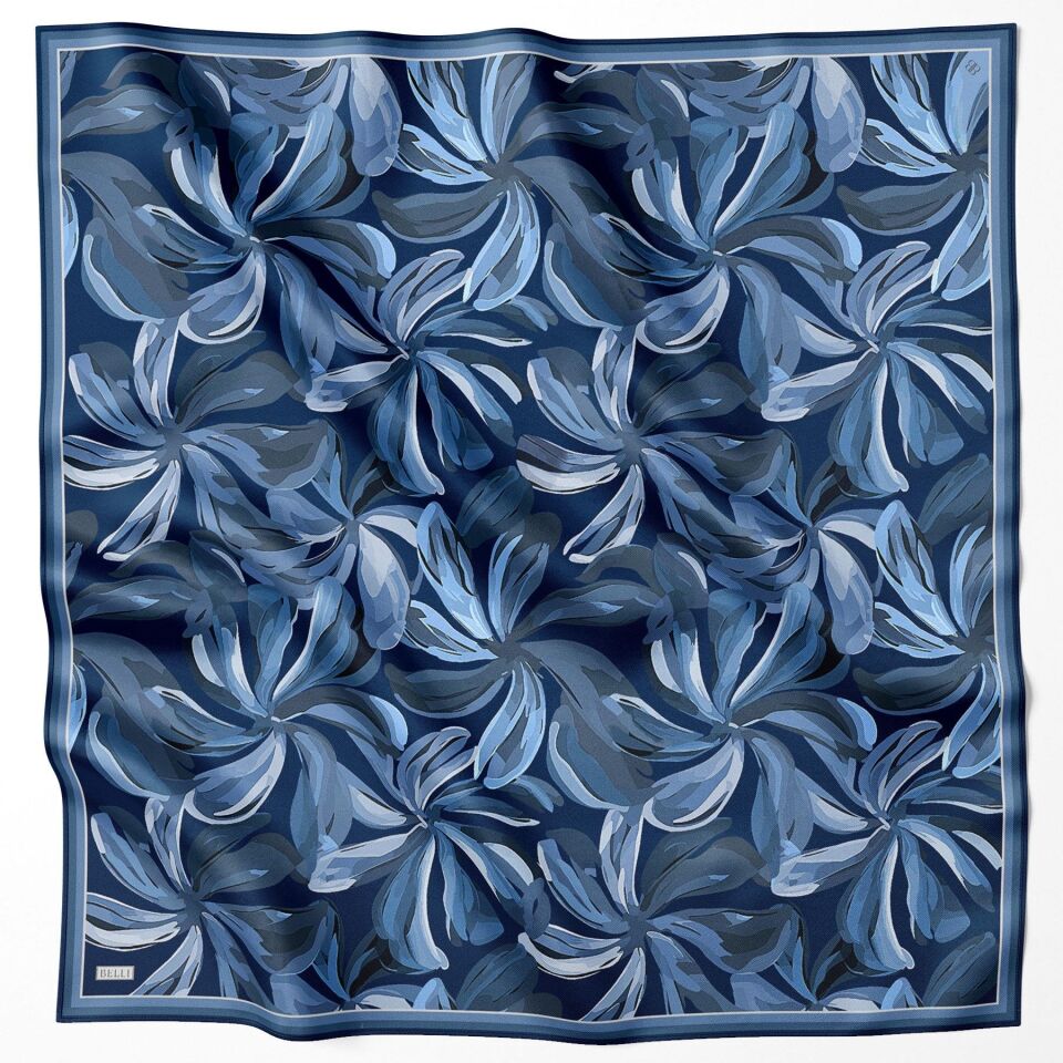 Belli İpek Eşarp 2025 İlkbahar-Yaz - 4107D-86 - Tivil