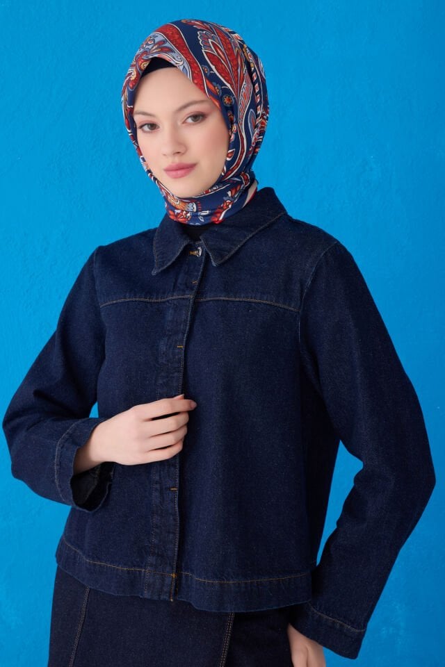 Belli İpek Eşarp 2025 İlkbahar-Yaz - 4111D-32 - Tivil