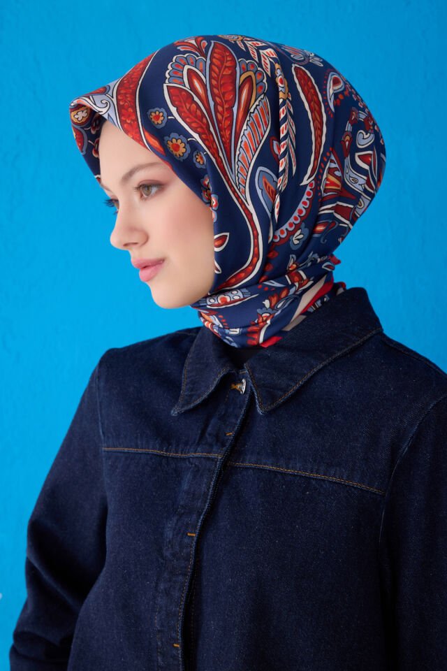 Belli İpek Eşarp 2025 İlkbahar-Yaz - 4111D-32 - Tivil